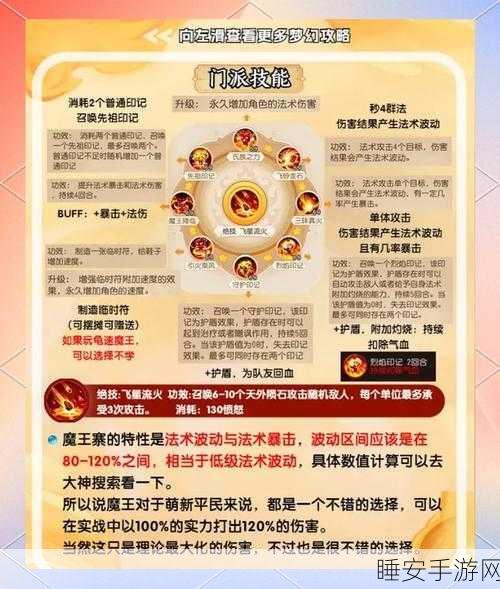 梦幻西游手游,魔王寨法宝搭配秘籍,战力狂飙新惊喜