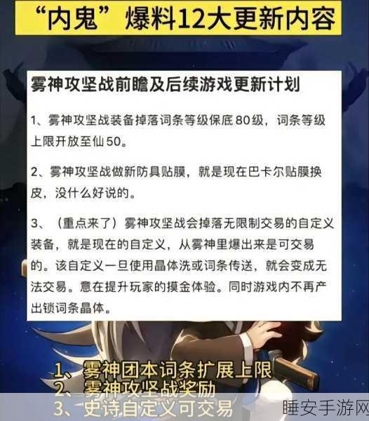 DNF体验服资格申请秘籍，深度解析前瞻内容，限量资格等你赢！