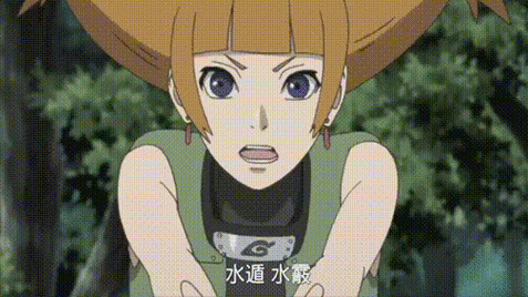 火影忍者,木叶丸小队风祭萌黄,魅力独具的唯一女将