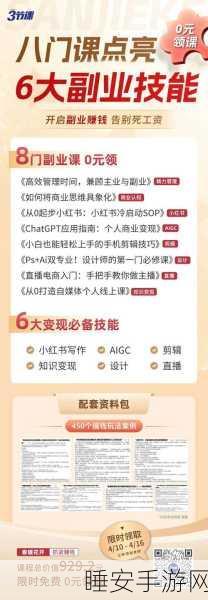 AIGC时代手游副业新机遇，解锁赚钱秘籍，精品内容大揭秘！