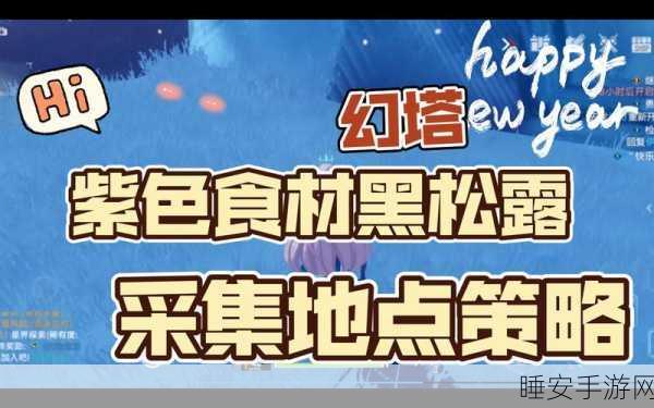 探秘幻塔,黑松露采集秘籍 作用全解析