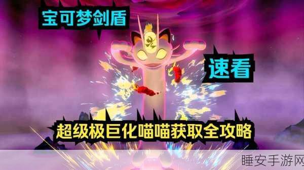 口袋妖怪剑盾，喵喵独特获取秘籍大公开