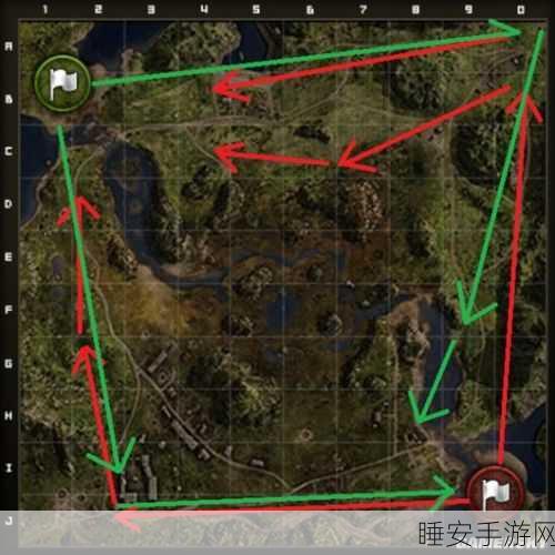 坦克世界,小地图双圈之谜,距离大揭秘