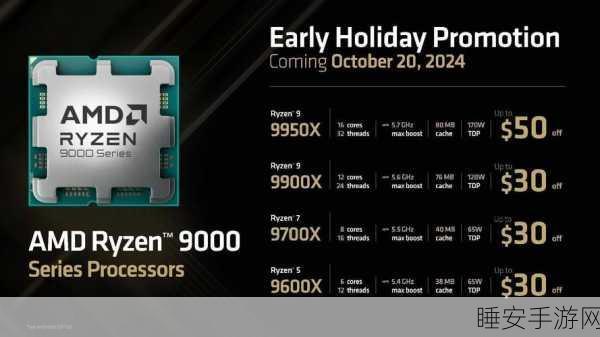 AMD Zen5 锐龙 9000 震撼来袭！7 月底开卖，摒弃大小核