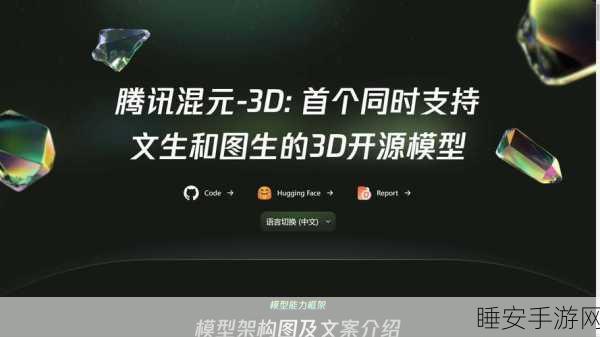 腾讯首创 3D 生成大模型震撼登场,10 秒出图惊艳众人