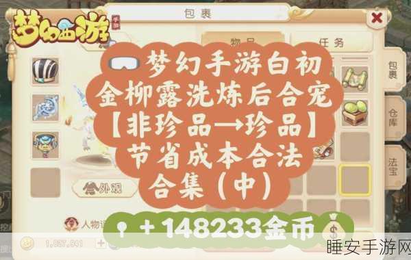 梦幻西游手游宝石合成全攻略,解锁各大合成地点与高效技巧