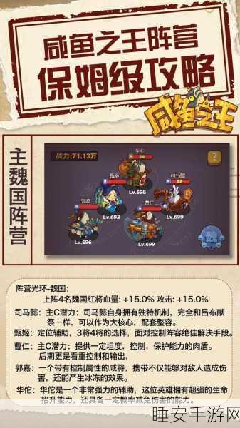 咸鱼之王 17 - 10 通关秘籍，最强阵容大揭秘