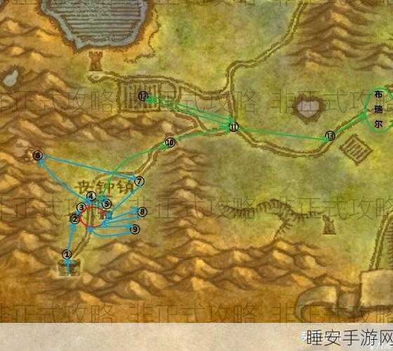 魔兽世界攻略,揭秘凄凉之地拉克摩尔的财宝任务全攻略