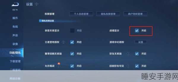 王者荣耀隐藏战绩秘籍,如何巧妙消除总场次记录?