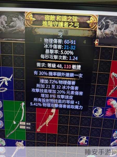 2025剑之荣耀弓箭技能搭配推荐,刷副本高效组合选择