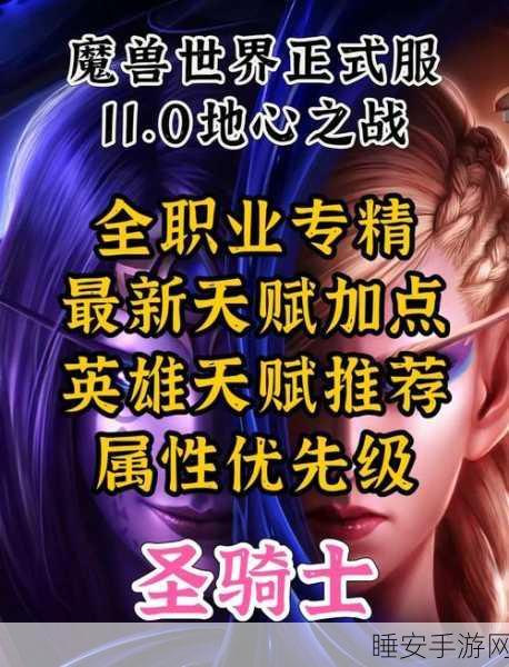魔兽世界怀旧服Plus深度揭秘,圣骑士符文玩法与三系天赋璀璨绽放