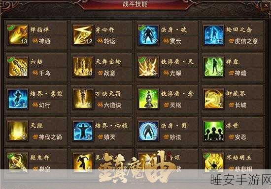 手游攻略,镇魔曲夜狩职业高效刷图加点与技巧揭秘