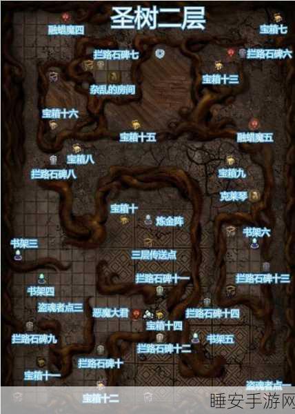 地下城堡2深度攻略，图15世界边缘全任务坐标点与隐藏宝藏揭秘