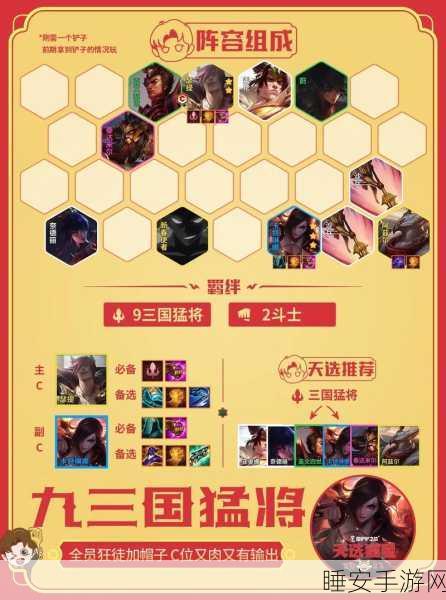 云顶之弈手游新玩法揭秘,三国猛将策略与装备全解析
