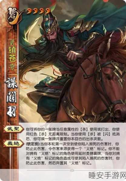 三国杀名将传武圣关羽带什么战法
