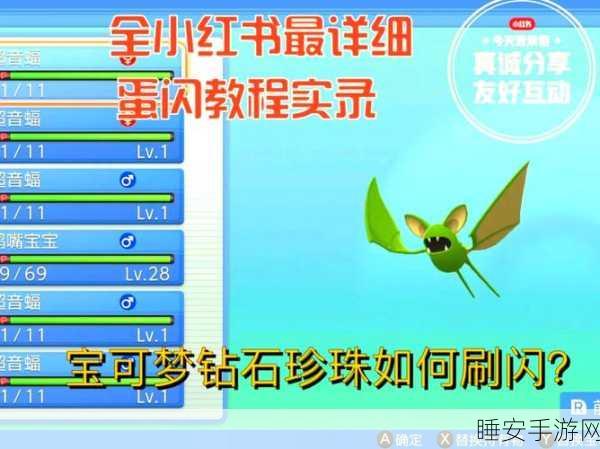 探寻宝可梦珍珠钻石版,樱花儿捕捉攻略大揭秘
