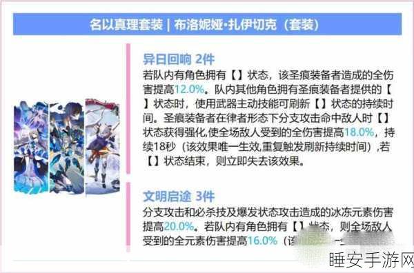 崩坏3深度攻略,布洛妮娅扎伊切克圣痕完美搭配指南