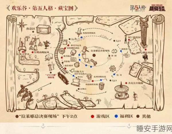 第五人格宝藏之旅全揭秘,角色绑定攻略与赛事精彩瞬间回顾