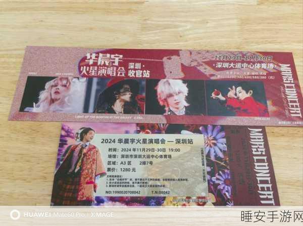 和平精英，华晨宇演唱会关卡速通秘籍，揭秘隐藏技巧助你轻松过关