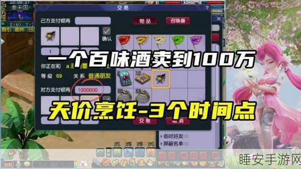 梦幻西游美食冒险赛,探索味蕾与奇幻的完美交融
