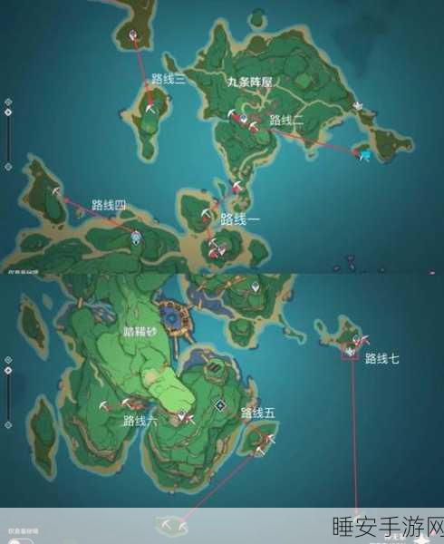 原神紫晶块高效采集攻略,揭秘热门采集点与采集技巧