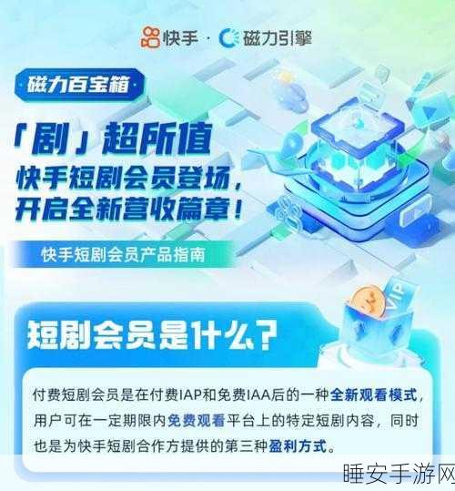 快手推出付费短剧会员模式，前期大力让利合作方