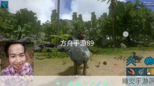 方舟手游，夜幕降临，探索未知的奇妙世界