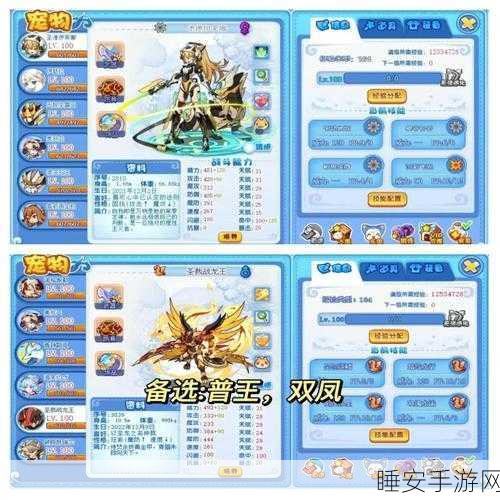 洛克王国飞天方顶级性格搭配攻略,解锁角色最大潜力秘籍