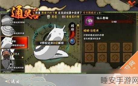 火影忍者手游深度攻略,解锁通灵兽的全方位指南