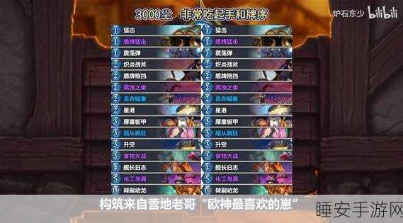 炉石传说佣兵战纪,迪亚波罗无伤通关阵容揭秘与实战精髓