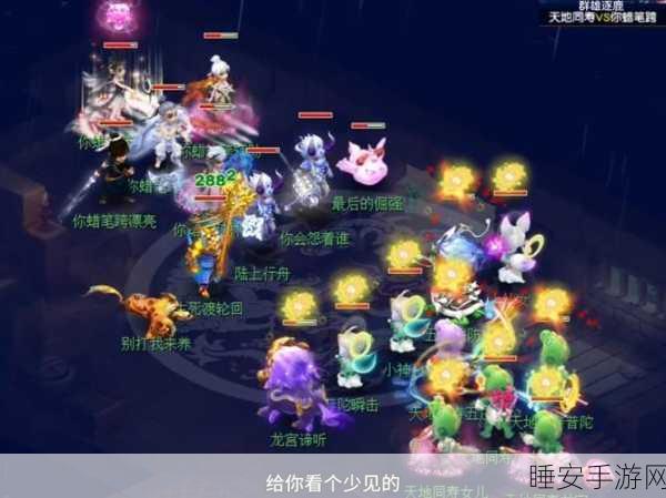 梦幻西游手游,宠物协作战术深度剖析,共伤共担打造无敌战队
