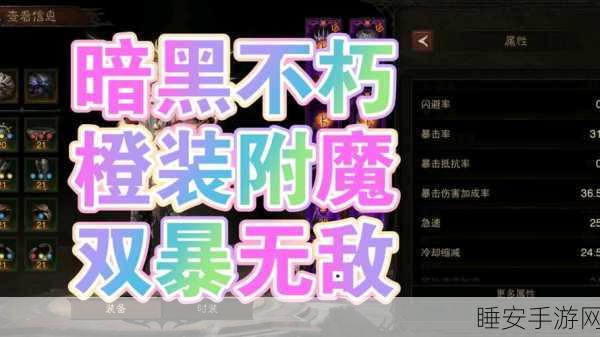 暗黑之地角色战力飙升,详解属性加点策略与实战技巧