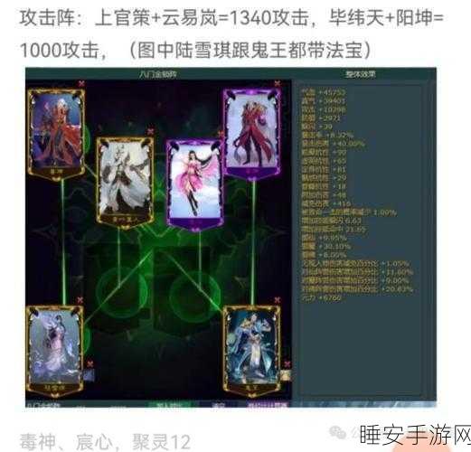 诛仙手游深度攻略,鬼先生阵灵搭配秘籍大公开