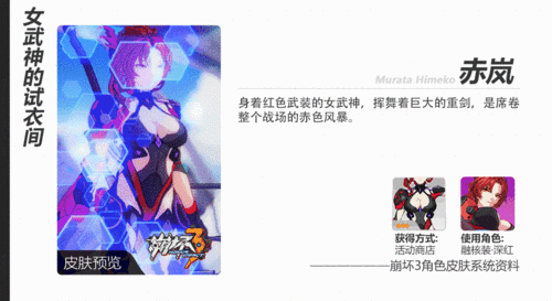 崩坏3深度攻略,赤岚皮肤限时抢购,揭秘深红3星服装获取攻略