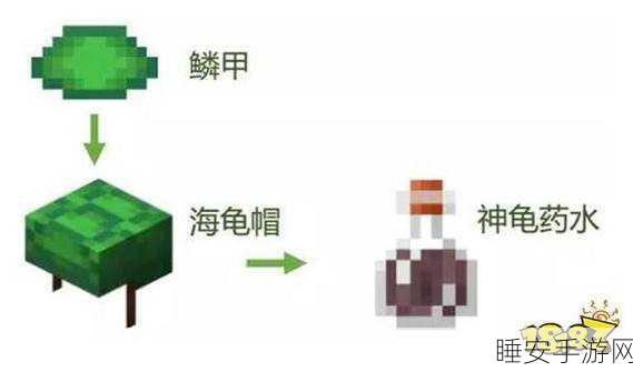 手游秘籍大公开,我的世界海龟壳制作全攻略及实战应用