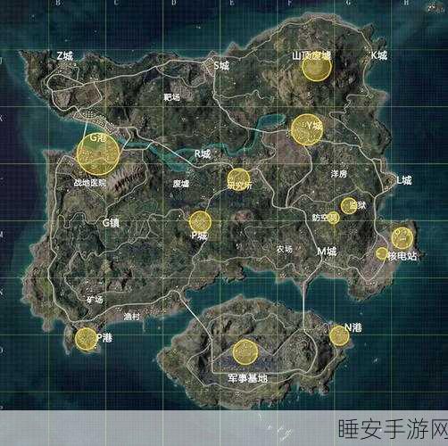 绝地求生刺激战场,揭秘三大冷门宝藏房区,物资满载不逊P城G港