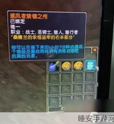 魔兽世界觉醒之城,揭秘装备捡拾数量限制背后的真相