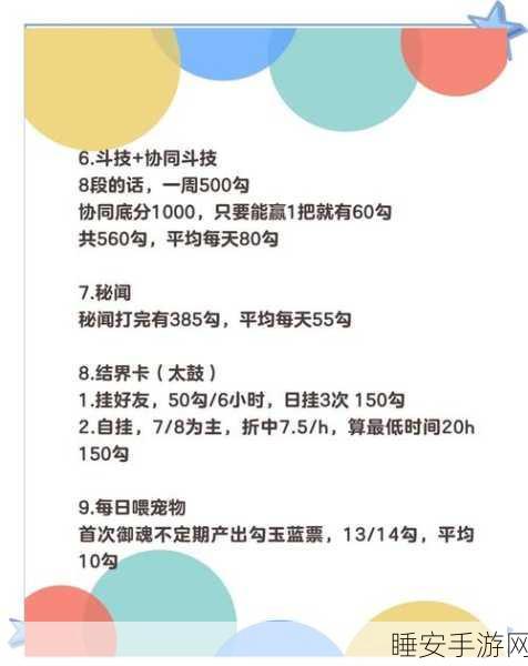 阴阳师高手攻略,揭秘月入两万勾玉的实战技巧与赛事详解