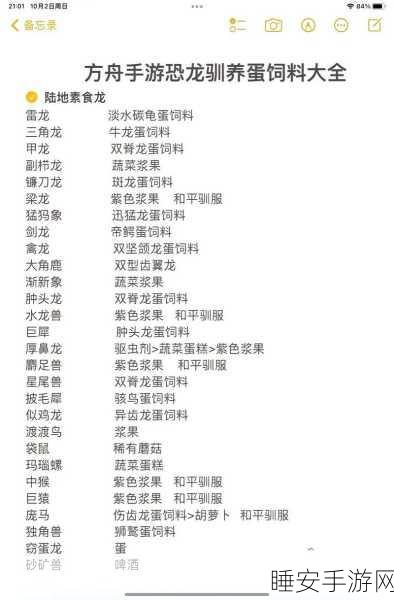 揭秘创造与魔法疗海龙饲料配方,助你驯服深海霸主!
