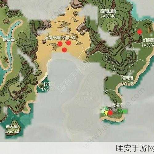 手游探索指南,揭秘创造与魔法中剑齿虎及剑齿虎王的精准坐标