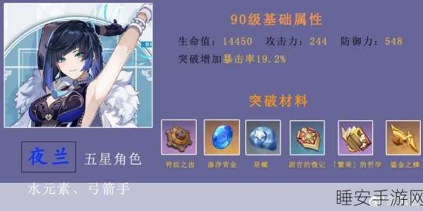 揭秘原神夜阑角色爆伤机制,登顶伤害排行榜的秘诀!