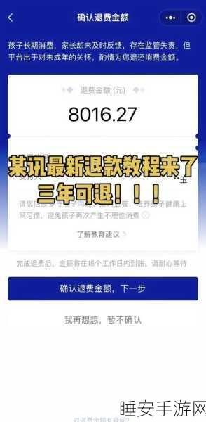 王者荣耀退款攻略大揭秘,详细步骤助你全额退款