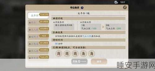 天涯明月刀手游声望系统深度解析,提升你的江湖地位