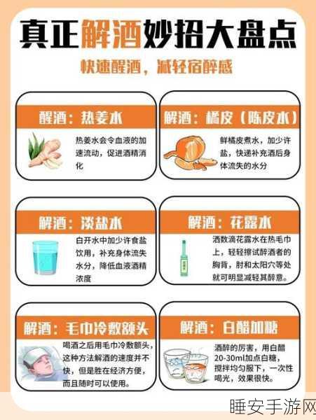 烟雨江湖醉意朦胧,高效解酒秘籍大揭秘