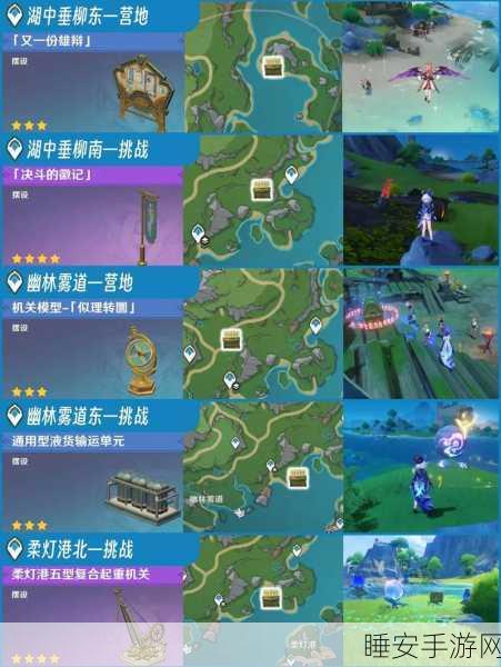 原神枫丹世界任务原石大揭秘,解锁多少宝藏等你拿?