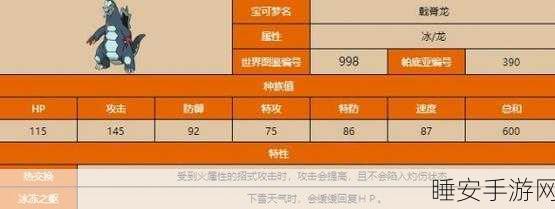 宝可梦对战攻略,戟脊龙携带道具全解析