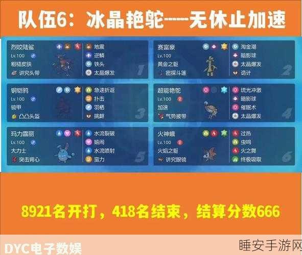 口袋妖怪重制版,竞技场新手攻略,打造顶尖对战阵容速览