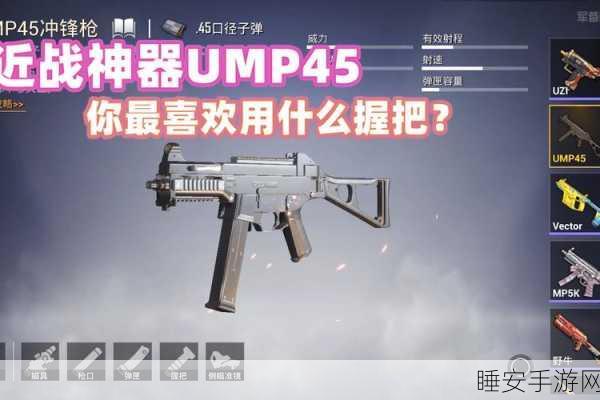 和平精英冲锋枪王者争霸,UMP45与Vector深度对比