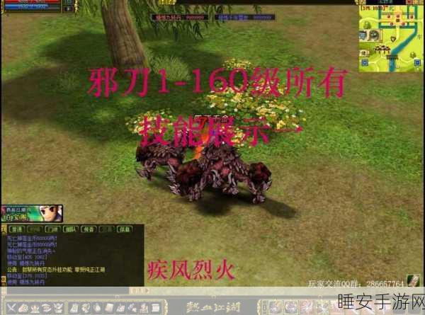 热血江湖邪刀加点攻略,打造无敌战力的秘籍