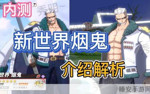 航海王强者之路,烟鬼艾斯并肩作战 共创传奇阵容